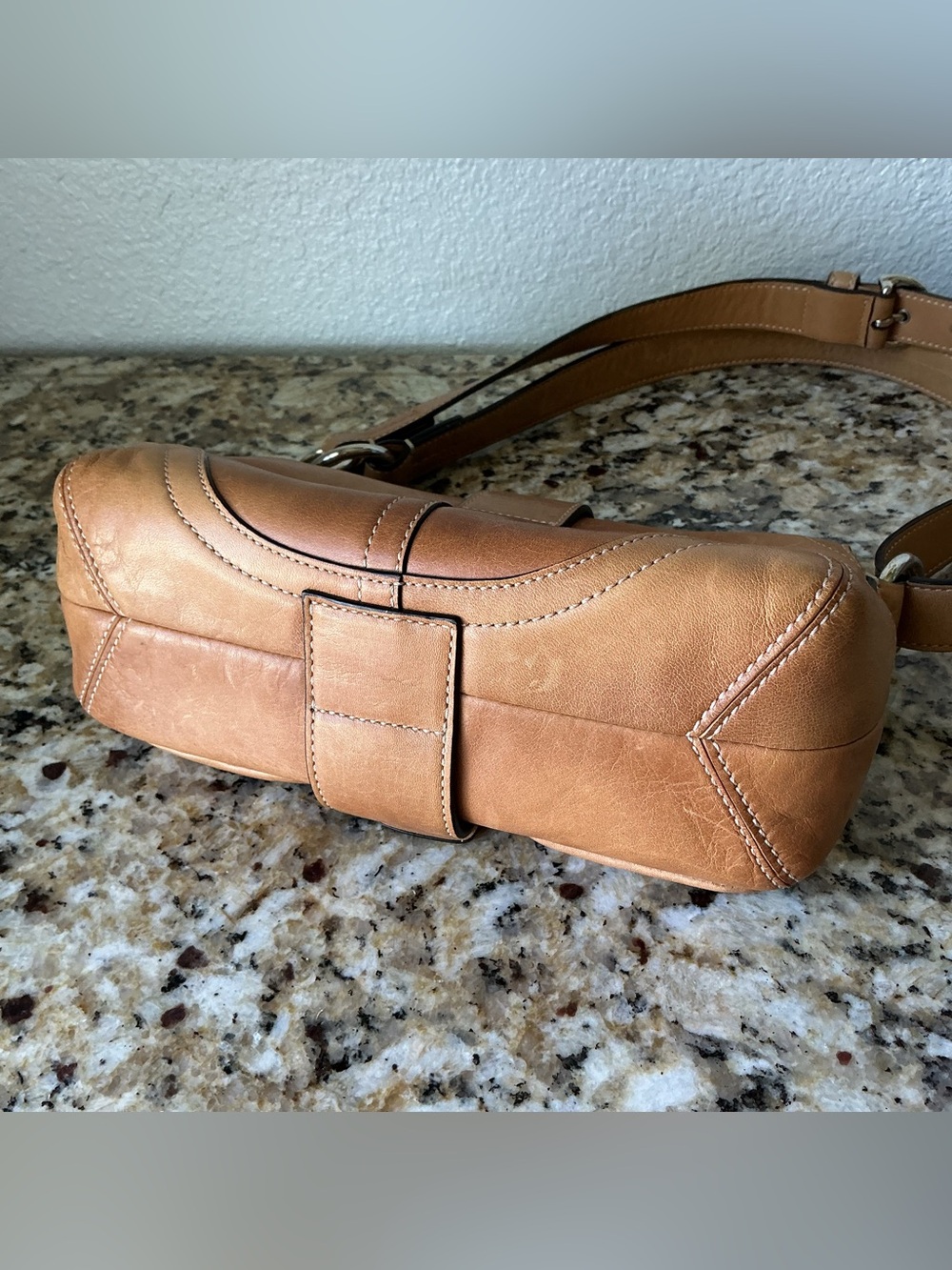 Coach Leather Soho Double Pocket Shoulder Bag - Picture 9 of 9